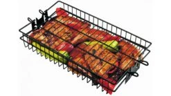 Grill Pro Deluxe Non-Stick Flat Spit Basket -Great Flame 24785204 1000x563 1
