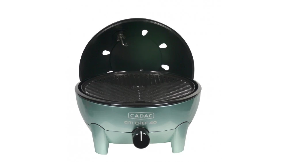 Cadac Citi Chef 40 Metallic Blue Gas BBQ 2 Cadac Citi Chef 40 Metallic Blue Gas BBQ - Image 2