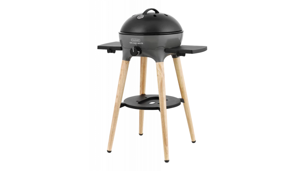 Cadac Citi Chef 40 FS Flint Grey Gas BBQ 1 Cadac Citi Chef 40 FS Flint Grey Gas BBQ