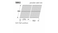 58802 BBQ Grill - Grill Chef