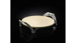 Napoleon Pizza Wheel With Skewers And Rack - 70002 -Great Flame 70002 pizza rack reflect napoleon grills 1000x563 1