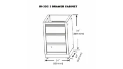 Napoleon Oasis 300 - PRO665 - Island Gas BBQ - Free Rotisserie And Cover -Great Flame IM 3DC20320DRAWER20CABINET 1000x563 4
