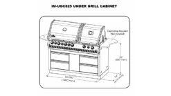 Napoleon Oasis 400 - PRO825 - Island Gas BBQ - Free Rotisserie -Great Flame IM UGC8252082520UNDER20GRILL20CABINET 1000x563 1