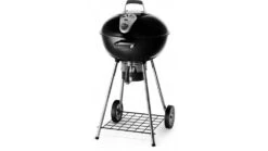 Napoleon NK22K - 57cm Charcoal Kettle BBQ -Great Flame NK22 Leg 2 Angled 1000x563 1