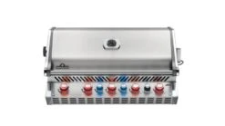 Napoleon Prestige BIPRO665RBNSS-3-GB Natural Gas Built In BBQ - Free Rotisserie And Cover -Great Flame bipro 665 lights on 1000x563 2