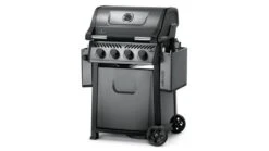 Napoleon Freestyle 425 Gas BBQ -Great Flame napoleon freestyle 425 angled shelves down 1000x563 1