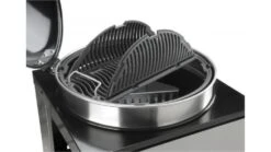 Napoleon PRO22K 57cm Charcoal Kettle BBQ -Great Flame nkck22 c grids both open napoleon grills 1000x563 1