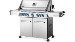 Napoleon Prestige P665RSIBPSS-3 Gas BBQ - Free Rotisserie And Cover -Great Flame prestige 665 angled 1000x563 1