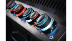 Napoleon Prestige P500RSIBNSS-3-CE Natural Gas BBQ - Free Rotisserie And Cover -Great Flame prestige lights blue red 1000x563 1