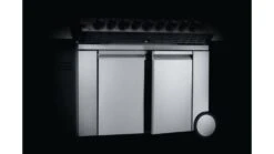 Napoleon Prestige PRO665RSIBNSS-3-GB Natural Gas BBQ - Free Rotisserie And Cover -Great Flame pro 665 doors 1000x563 1