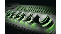 Napoleon Prestige BIPRO665RBNSS-3-GB Natural Gas Built In BBQ - Free Rotisserie And Cover -Great Flame pro 665 lights green 1000x563 8