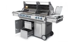 Napoleon Prestige PRO825RSBIPSS-3-GB Gas BBQ - Free Rotisserie And Cover -Great Flame pro825 anatomy lights napoleon grills 1000x563 1