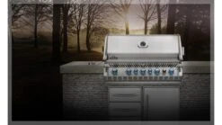 Napoleon Prestige BIPRO665RBNSS-3-GB Natural Gas Built In BBQ - Free Rotisserie And Cover -Great Flame ps napoleon grills main prestige bipro665rb 597 D 1000x563 1